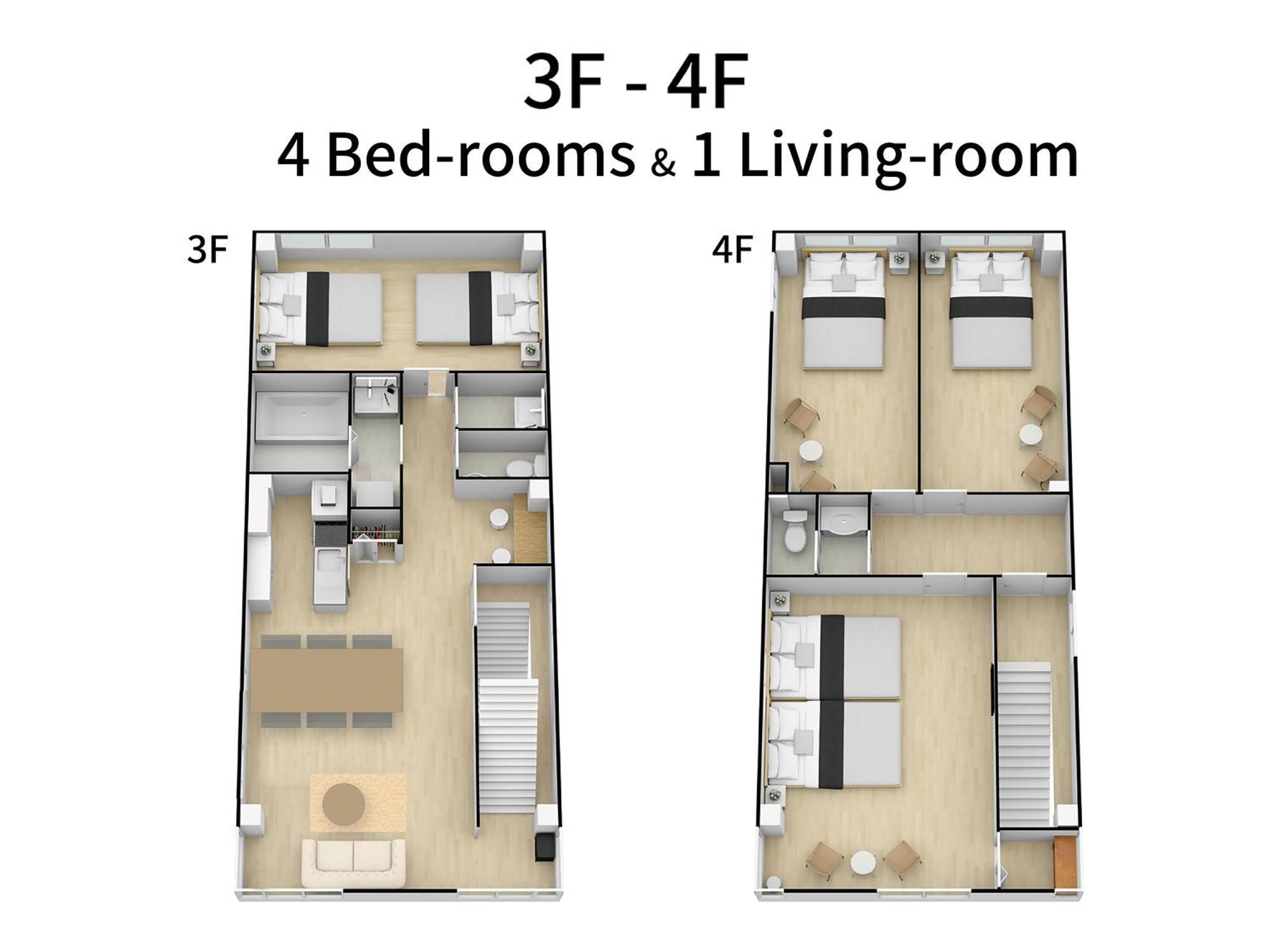 Bijou Suites Sorriso Осака Стая снимка